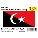 3ft x 6ft Cotton Batu Pahat Flag